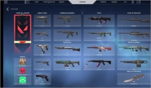 CONTA PRONTA ENTREGA PRATA 3 COM 9 SKINS - Valorant