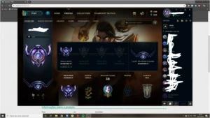 Conta Smurf Diamante 4 Win Rate alto - League of Legends LOL