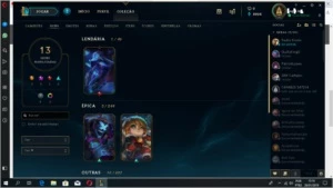 Conta de LoL lvl 141 - League of Legends