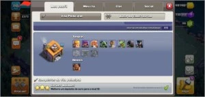 CONTA CLASH OF CLANS CV9