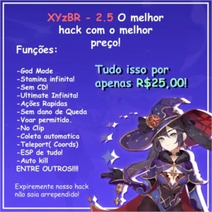 XYZbr 2.5 - GENSHIN IMPACT HACK ATUALIZADO