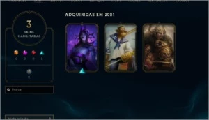Conta league of legends Grão mestre LOL