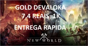 GOLD DEVALOKA 1K=7,40 REAIS - New World