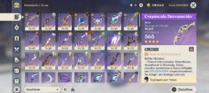 Vendo conta genshin hutao ganyu yealan e mais - Genshin Impact