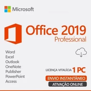 Chave | Office 2019 Pro Plus - Softwares e Licenças