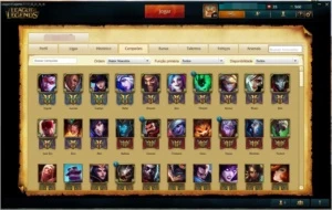 CONTA LOL LVL 30, BORDA OURO,ATUALMENTE PRATA 1 - League of Legends