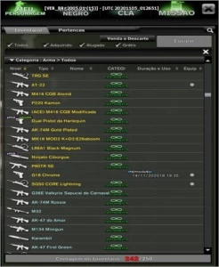 CONTA CC 2 COMBAT ARMS
