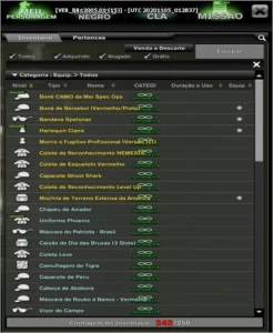 CONTA CC 2 COMBAT ARMS