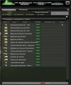 CONTA CC 2 COMBAT ARMS