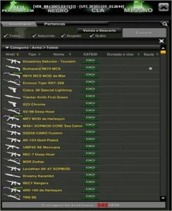CONTA CC 2 COMBAT ARMS