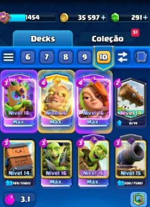 [3 Jogos] Bs 50K Lendário + Crl 11K + Coc Cv 13 Endgame - Brawl Stars