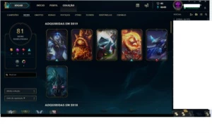 Conta Lol 2014 Skins TOP - League of Legends