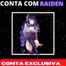 ✨Genshin Impact Shogun Raiden  Reroll- Ar 10✨(Pouco estoque)