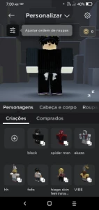 Conta roblox 2018