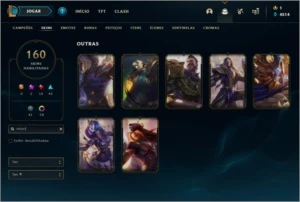 Conta League of legends lvl 550 todos os champs LOL