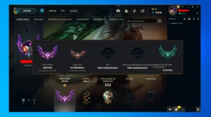 Conta Mmr Mestre/Diamante - League of Legends LOL