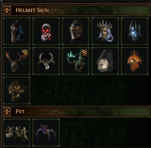 Conta de Path of Exile 1 e 2