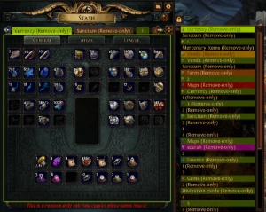 Conta de Path of Exile 1 e 2