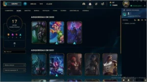 Conta gold 4 - League of Legends LOL