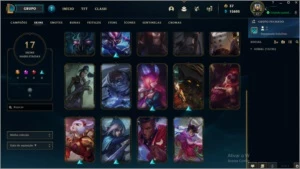 Conta gold 4 - League of Legends LOL