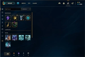 Conta Platina 4 com 27 Champs e 6 Skins + 5 Fragmentos - League of Legends LOL
