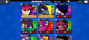 conta com maravilhosas skin - Brawl Stars