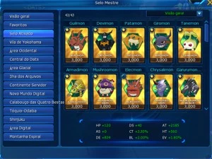 CONTA RARA LADMO SUSANO PERFEITO COM CHIPJOGRESS PERMANENTE - Digimon Masters Online