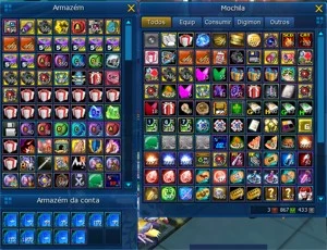 CONTA RARA LADMO SUSANO PERFEITO COM CHIPJOGRESS PERMANENTE - Digimon Masters Online