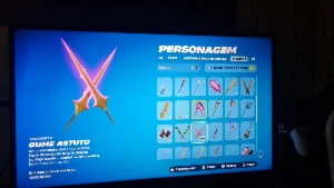 Conta fortnite com 61 skins com Jay balvin The kind laroy