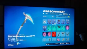 Conta fortnite com 61 skins com Jay balvin The kind laroy
