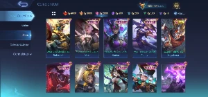 Vendo Conta MLBB com várias skins - Mobile Legends