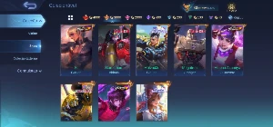 Vendo Conta MLBB com várias skins - Mobile Legends