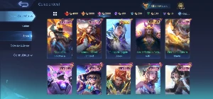 Vendo Conta MLBB com várias skins - Mobile Legends