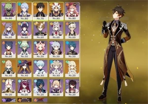Zhongli - Ayato - Itto - AR 51 - Genshin Impact