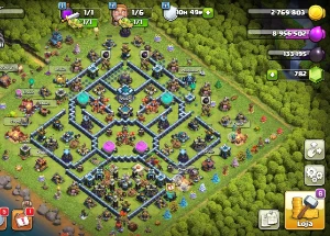 Cv13 semi full - Clash of Clans