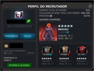CONTA MARVEL TORNEIO DE CAMPEÕES - Outros
