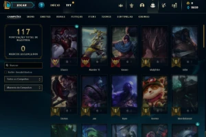 conta bronze 1 com MMR bom caindo contra ouro 2 - League of Legends LOL