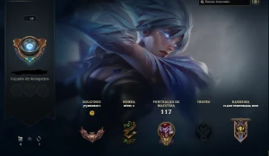 conta bronze 1 com MMR bom caindo contra ouro 2 - League of Legends LOL
