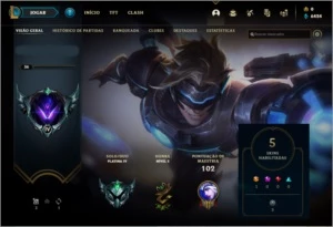CONTA PLATINA PROMOÇÃO - League of Legends LOL