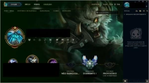 Conta diamante 1 - League of Legends LOL