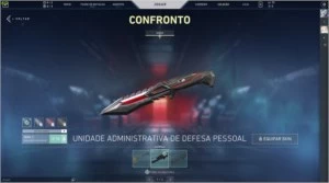 conta valorant com algumas skins e platina 1