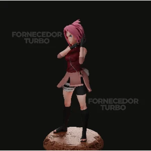 Sakura Haruno 3D - Arquivo .Stl Para Impressão 3D - Others