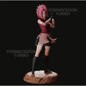 Sakura Haruno 3D - Arquivo .Stl Para Impressão 3D - Others