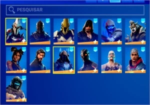 Conta fortnite com renegade