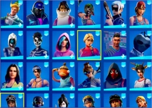 Conta fortnite com renegade