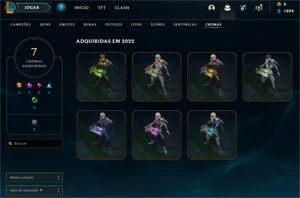 CONTA UNRANKED COM A STAR GUARDIAN DA AHRI! - League of Legends LOL