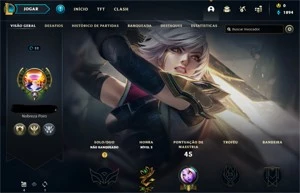 CONTA UNRANKED COM A STAR GUARDIAN DA AHRI! - League of Legends LOL