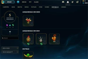 CONTA UNRANKED COM A STAR GUARDIAN DA AHRI! - League of Legends LOL
