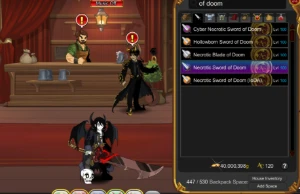 Conta AQW " Adventure Quest Worlds " - 209 Badges - Heromart