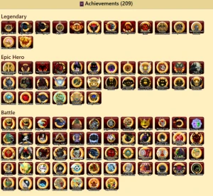 Conta AQW " Adventure Quest Worlds " - 209 Badges - Heromart